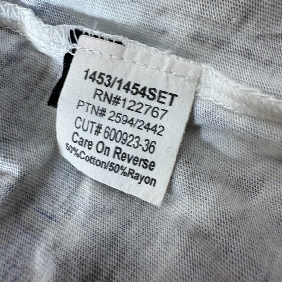 David Cline Tank & Snap Front Shirt Set White, Blue & Gray Size XL - Picture 10 of 10